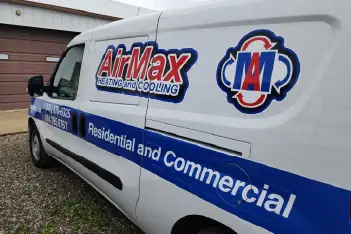 AirMax Heating and Cooling service vehicle